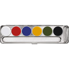 A 6 cores Supracolor Palette - Kryolan