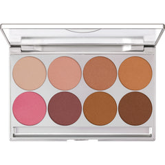 Paleta de Blushes Glamour Glow Palette 8 cores - Kryolan