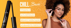 Máscara de Cílios e Sobrancelhas Incolor CHILL Basic - Catharine Hill