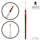 Pincel Delineador Para Olhos 81000 (IK000) Linha Vermelha - Ikko Makeup