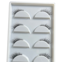 Cílios Postiços 3D - Cantinho Base Transparente