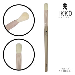 Pincel Para Esfumar 80217 Linha Dourada - Ikko Makeup