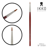 Pincel Delineador Para Olhos 81001 (IK001) Linha Vermelha - Ikko Makeup