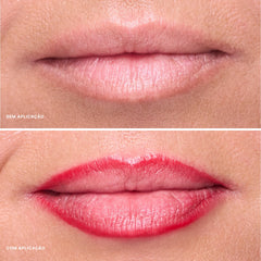 Contorno Labial Vermelho Intenso - Boca Rosa