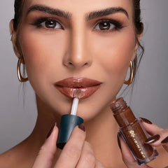 Lip Oil Gloss Labial Hidratante Caramel - Petrizi