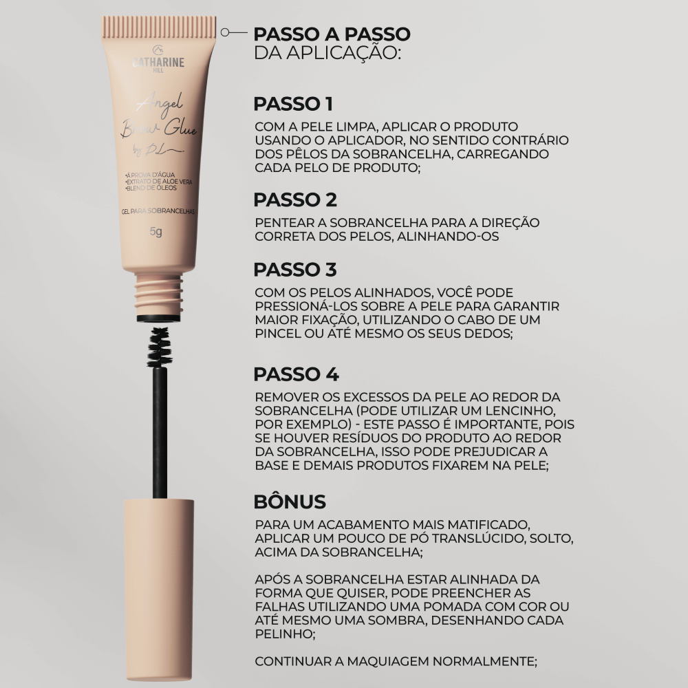 Cola Fixadora para Sobrancelhas Angel Brow Glue by Pri Lessa - Catharine Hill