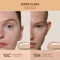 15N Mascavo Soft Blur Corretivo Líquido - 6g