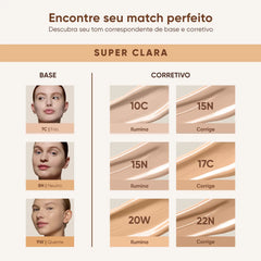 15N Mascavo Soft Blur Corretivo Líquido - 6g