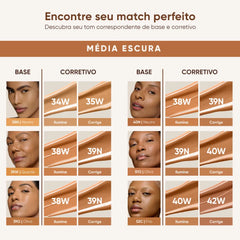 42W Mascavo Soft Blur Corretivo Líquido - 6g