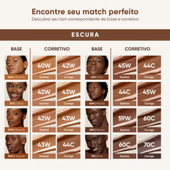 58N Mascavo Soft Blur Corretivo Líquido - 6g