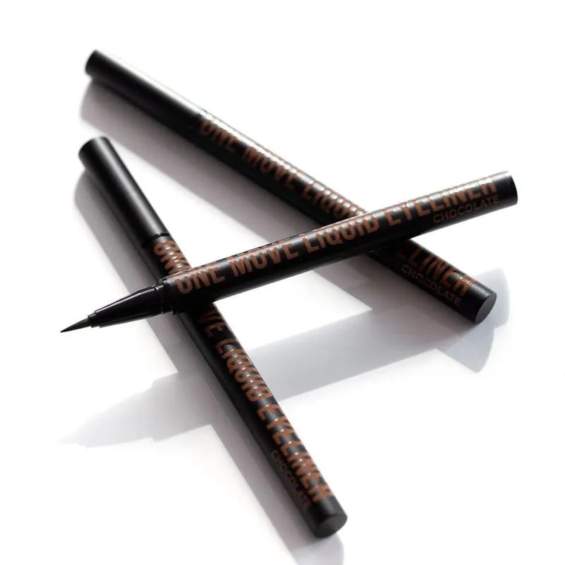 Delineador em Caneta Líquido Inglot One Move Chocolate 02 (Marrom) - 0,55 ml