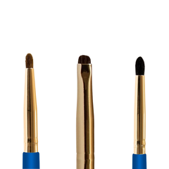 Kit Lully Precisão Olhos 3 Pincéis