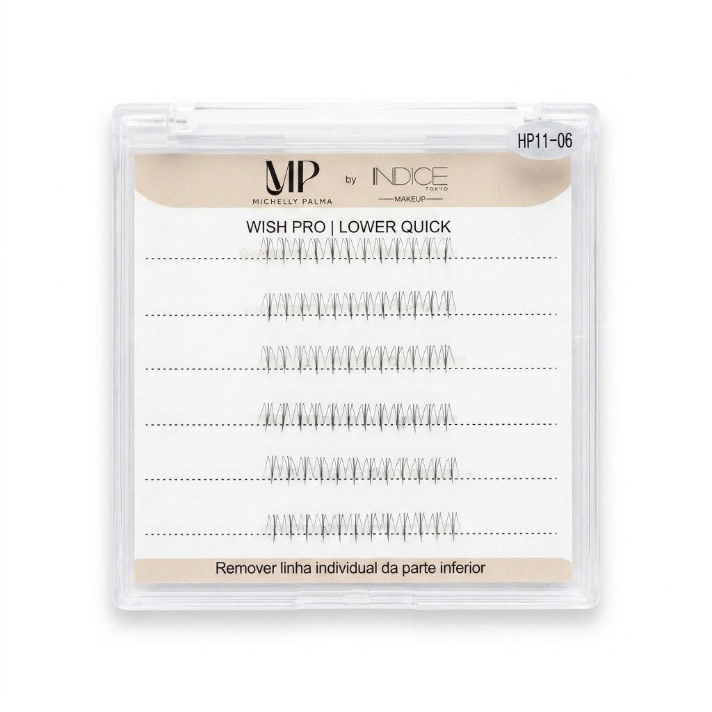 Cílios Lower Quick Wish Pro Michelly Palma- 72 Pares