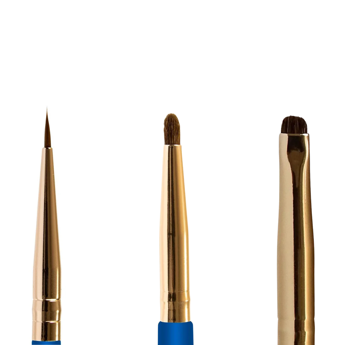 Kit Lully Básico de Precisão Olhos 3 Pincéis