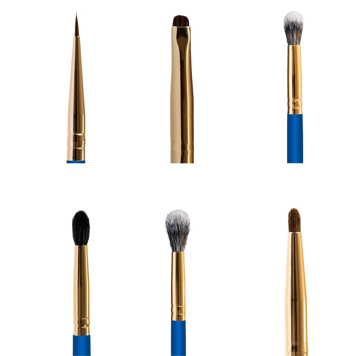 Kit Lully Olhos Perfeitos 6 Pincéis