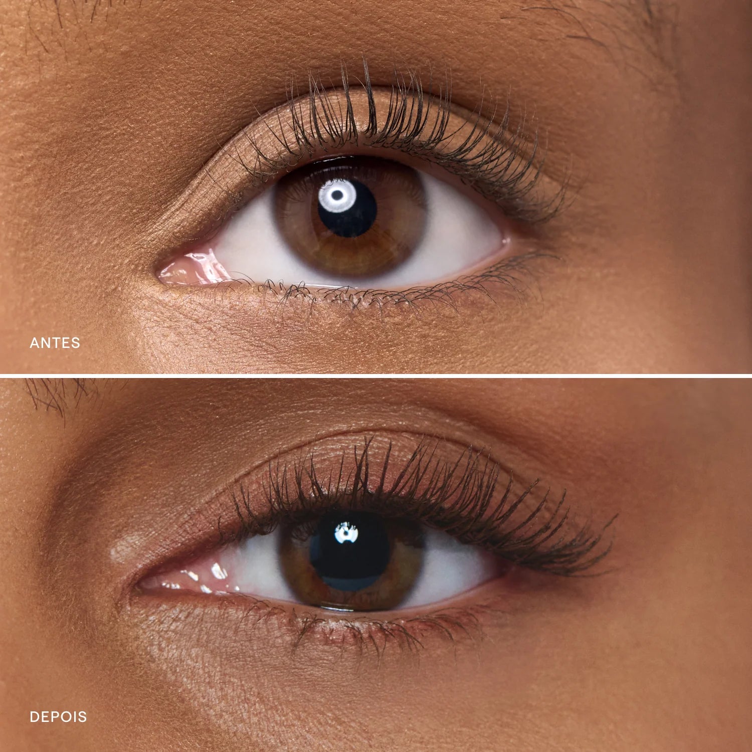 Máscara de Cílios Marrom Efeito Natural - Boca Rosa
