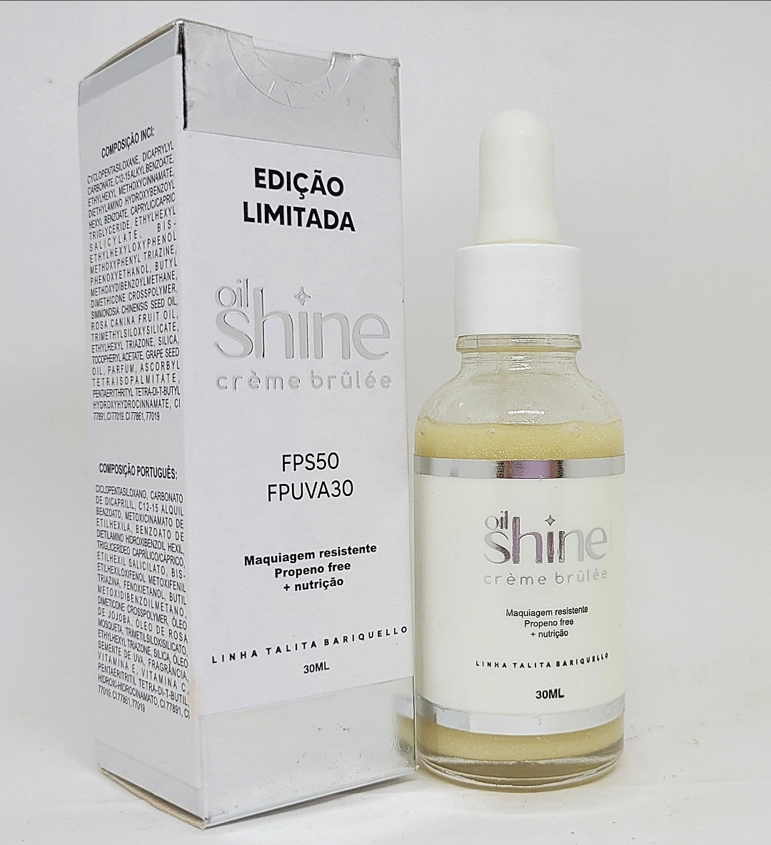 Oil shine Creme Brulle Lançamento!! Talita Bariquello
