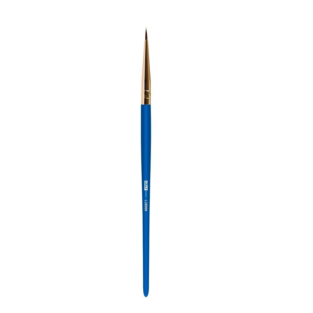 Pincel Ponta Fina de Delinear L28000 - Lully Makeup