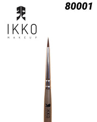 Pincel Delineador Para Olhos 80001 (D001) Linha Dourada - Ikko Makeup