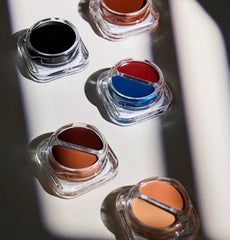 65/66 Blue-Red Mousse Delineador Gel Eyeliner Á Prova D`Ägua Michelly Palma
